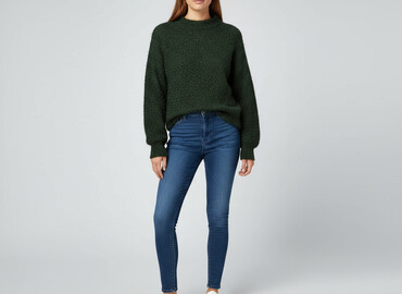 sweter monki: H&M, Sweter damski, rozmiar M