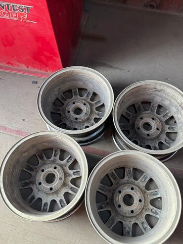 Диски: Литые Диски R 15 Audi, Комплект, отверстий - 5, Б/у — 11