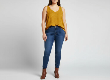 bluzki z dużym dekoltem plus size: Жіноча блуза, розмір 2XL