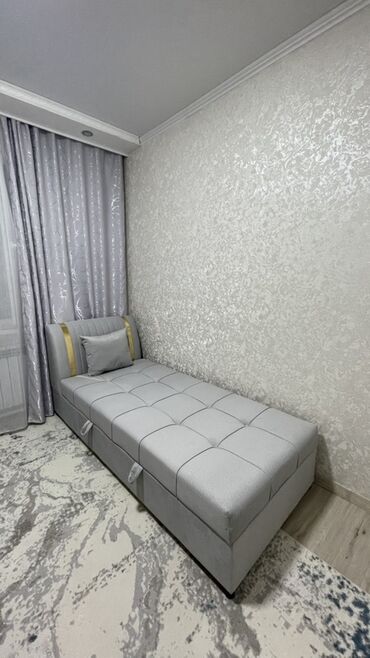 двуспальная кровать с подъемным механизмом: Бир кишилик керебет, Жаңы, Жумшак башы менен, узуну - 220 см