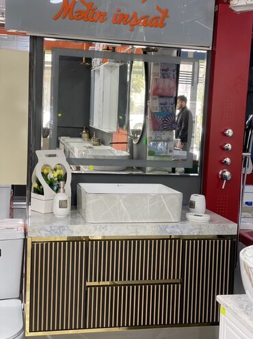 Moydadırlar: Bu dəbli vanna otağı dəsti, müasir dizaynı ilə seçilir. Dəstə güzgülü -da lalafo.az — 15 Moydadırlar: Bu dəbli vanna otağı dəsti, müasir dizaynı ilə seçilir. Dəstə güzgülü — 15