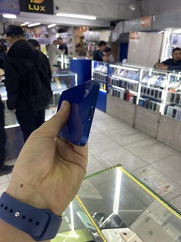 Apple iPhone: IPhone 12, Б/у, 128 ГБ, Синий, Зарядное устройство, Защитное стекло, Чехол, 79 % — 5