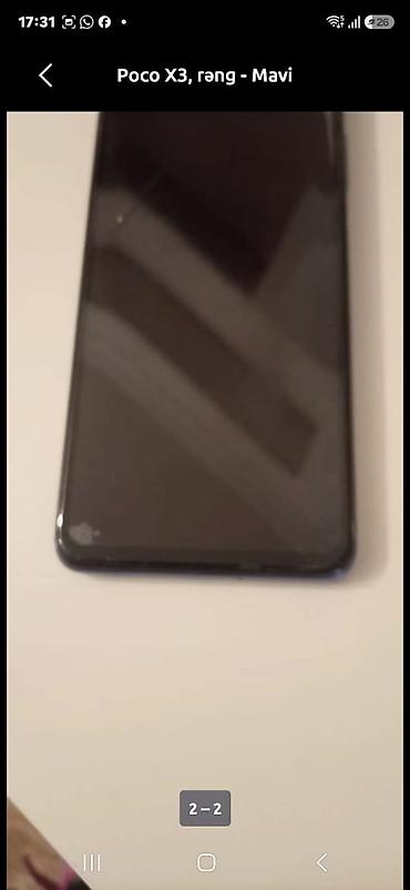 poco x3 pro ekran: Poco X3, 128 GB, rəng - Mavi — 2