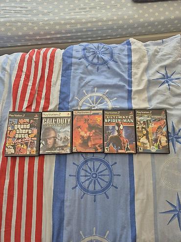 PS2 & PS1 (Sony PlayStation 2 & 1): Sony PlayStation 2 Slim komplekti Paketə daxildir: - PS2 Slim konsolu — 9