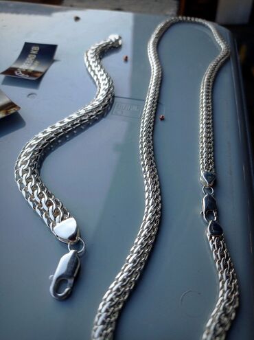 Серебряные браслеты: На Заказ Изделия из серебра 925, 940, 960 проба Цепи — 15