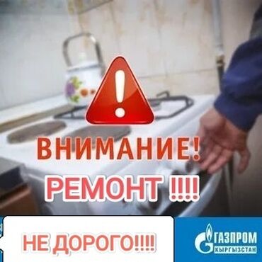 Кухонные плиты, духовки: Предлагаем услуги по ремонту газовых плит. Быстрый выезд и