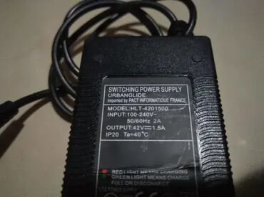 Dodaci za bicikl: Jewel Litium charger 42v 1.8A Adapter 42 V 1.5 A Adapter 42 V 2 A — 6