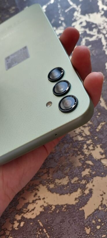 telefo: Samsung Galaxy A14, 128 ГБ, цвет - Зеленый, Сенсорный, Отпечаток пальца, Беспроводная зарядка
