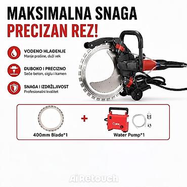 Sənaye tipli su ilə soyudulan beton kəsici dəst - Maksimal güc və