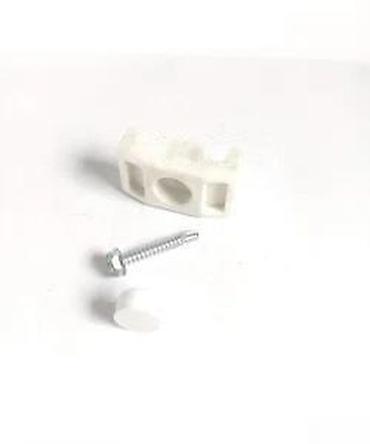 Proizvodi od rolovanog metala, metalni kanali: Panelna ograda 3d boja bela ral 9010. Panelna ogradafence system — 22