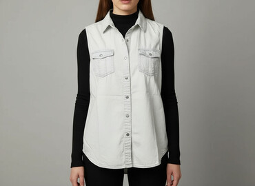 massimo dutti kamizelka damska: New Look, Women`s waistcoat, size S