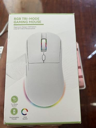 dtf printer: Игровая мышь Tri‑mode RGB (модель S18) МАСЛО! НОВАЯ ! НЕ ПОЛЬЗОВАННАЯ — 1