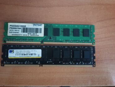 naxcivan komputer satisi: Оперативная память (RAM) Patriot Memory, 4 ГБ, 1333 МГц, DDR3, Для ПК, Б/у