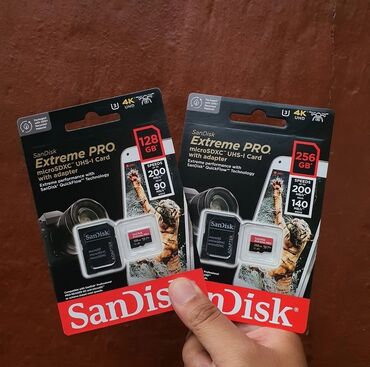 toptan telefon aksesuar: Sandisk Extreme Pro 256 GB Micro Kart