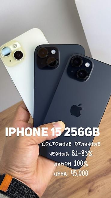 apple 6 цена: IPhone 15, Б/у, 256 ГБ, Black Titanium, Защитное стекло, Чехол, Кабель, 100 % — 1