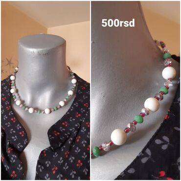 Ogrlice: Ogrlice 30 modela Hand Made, Tu sam za sva pitanja. Cene na slikama — 26