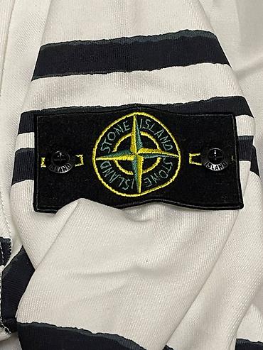 pull bear: Толстовка с капюшоном Stone Island x Supreme, фирменная коллаборация — 3