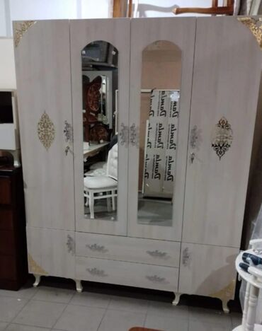 Dolablar: Yeni, Açılan, 4 qapılı Düz dolab, Qarderob, paltar dolabı, Azərbaycan — 4