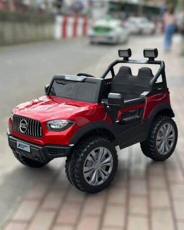 pultu maşınlar: 🚗 Uşaqlar üçün JEEP tipli elektrik maşını! ❤️🤍 1-7 yaş arası uşaqlar