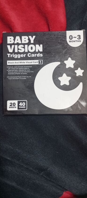 набор доктора: Продаю Набор "Baby Vision Trigger Cards" — это черно-белые карточки