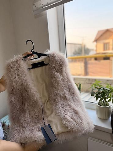 zara пальто: Другие жилеты M, цвет - Бежевый — 3