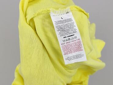 bluzki basic białe: T-shirt damski, rozmiar L — 5
