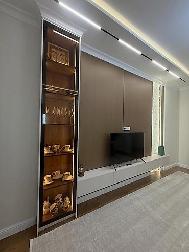 Фасадные 3D панели: Настенные декоративные панели и ТВ-зоны под ключ - Современные — 31