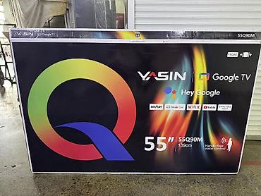 dvd video player: Телевизор YASIN 55Q90M 55" (139 см) с Google TV - Платформа: Google — 1