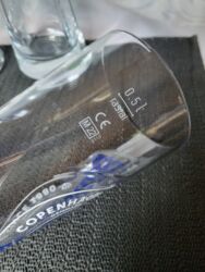 Čaše: Case nove za pivo Tuborg. Nove vintaz case,komada 6 u ceni — 10