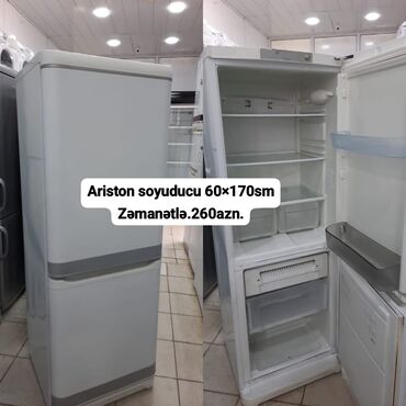 ariston satis: İşlənmiş Soyuducu No frost, İki kameralı, rəng - Ağ