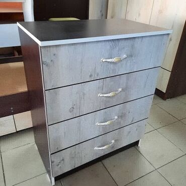 Комоды для одежды: Комод для одежды, Новый, С зеркалом, ЛДСП, цвет - Белый, Бесплатная доставка — 11