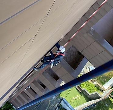 Fasad işləri: Peşəkar sənaye alpinist xidməti – alpinist.az İxtisaslaşma: - Reklam — 14