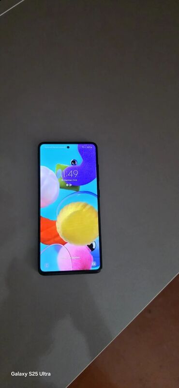 gencede islenmis soyuducular: Samsung Galaxy A51, 128 GB, rəng - Qara, Sensor