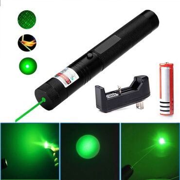 Sport i hobi: Laser zeleni profesional 5000W Ime Lasera: Zeleni Laser 303 Boja
