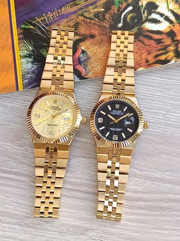 Qol saatları: Yeni, Qol saatı, Rolex, rəng - Qızılı — 12