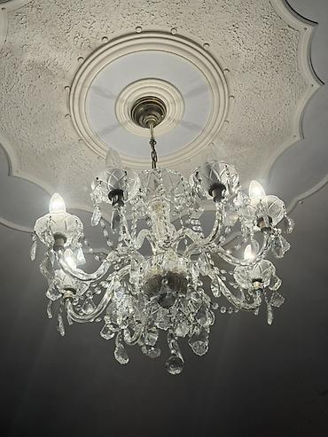 Çilçıraqlar: Çılçıraq, 8 lampa, Xrustal — 2