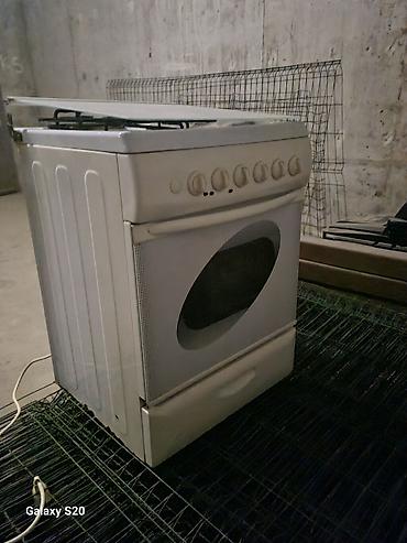 Qaz plitəsi və soba kombinasiyası - 4 qaz ocağı: fərqli ölçülü