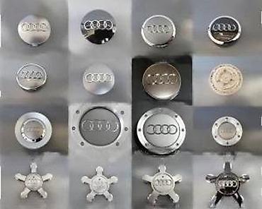 360 auto kamera: Cepovi za felne Audi zvezda - crni. Cepovi su za originalne felne Audi — 7