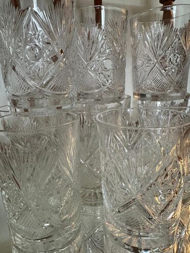 Наборы посуды: Наборы хрустальных стаканов для любимых напитков производства