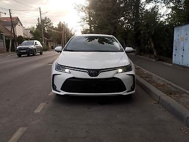 Toyota Corolla: 2021 г., 1.8 л, Вариатор, Гибрид, Седан at lalafo.kg Toyota Corolla: 2021 г., 1.8 л, Вариатор, Гибрид, Седан