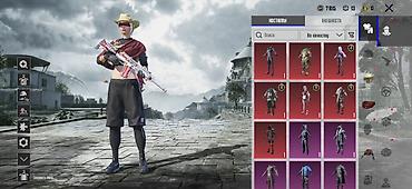 Мужская одежда: PUBG Mobile — аккаунт с большой коллекцией скинов Основное: - Игровая — 4