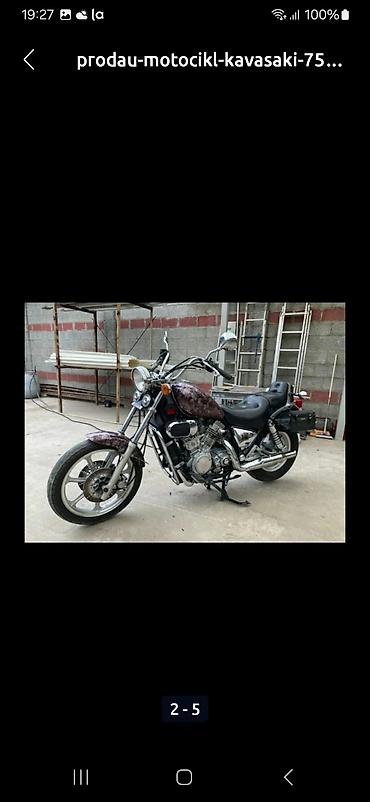 кавасаки 600: Чоппер Kawasaki, 750 куб. см, Бензин, Взрослый, Б/у — 5
