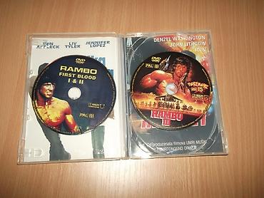 mp3 kup: Rambo I, II i III deo. DVD original. Nov, nekorišćen! Šaljemo Beksom — 2