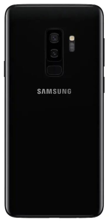 samsun s9: Samsung Galaxy S9 Plus, Колдонулган, 64 ГБ, түсү - Кара, 2 SIM