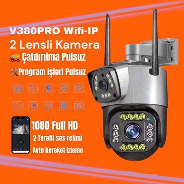 photo: 👉Kamera V380 Pro 2 lens 1080 FullHD (Camera wifi) 👉Sizə yeni cöl