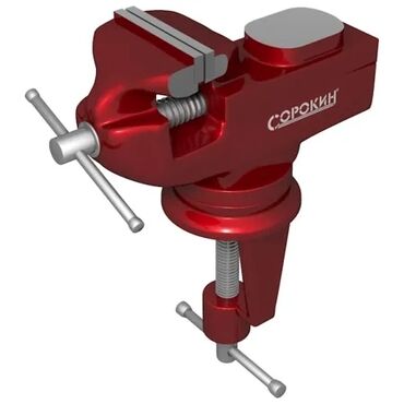 работа корпусной мебель: Тиски поворотные на струбцине 60мм (2,5 дюймов) (Арт. 1.911)