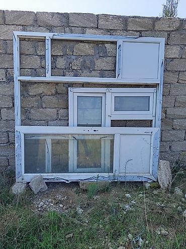 Ремонт и строительство: PVC pəncərə dəstləri - Material: ağ rəngli PVC profillər - — 3