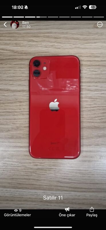 fly телефон раскладушка с большими кнопками: 11. İphone satılır. Qutusu adaptr usdunde verilr təzədir