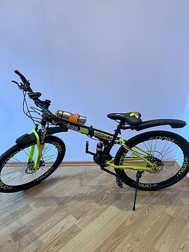Velosipedlər: Складной горный велосипед с двумя амортизаторами и с железной — 2