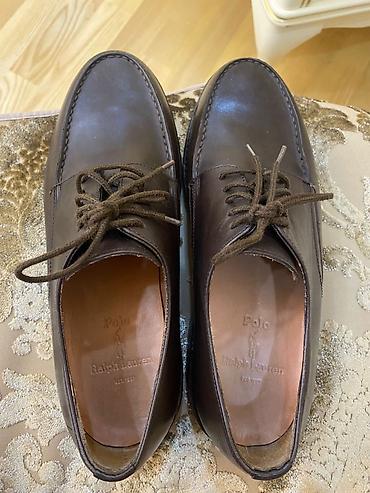 Ayaqqabılar: Ralph Lauren, olchu us 9. Amerikadan alinib. Temiz deri — 4